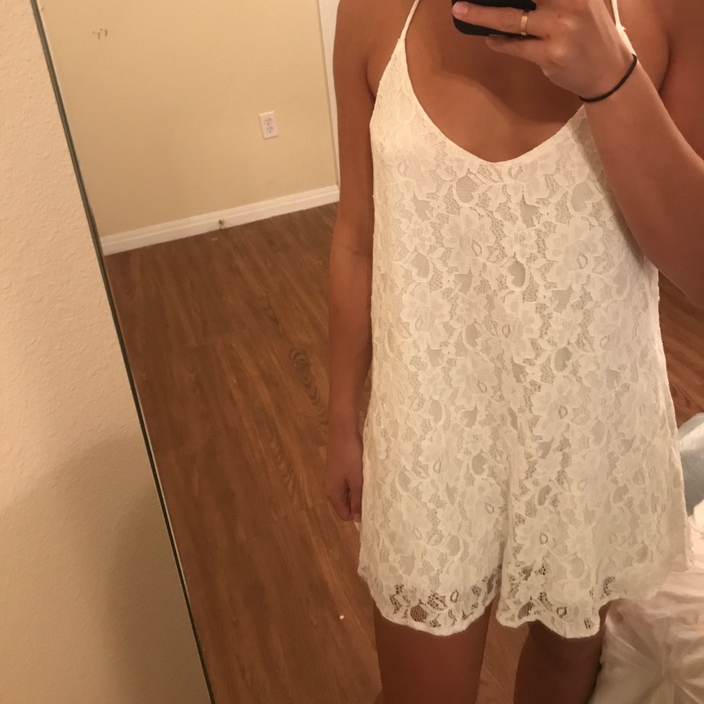 White Lace Dress